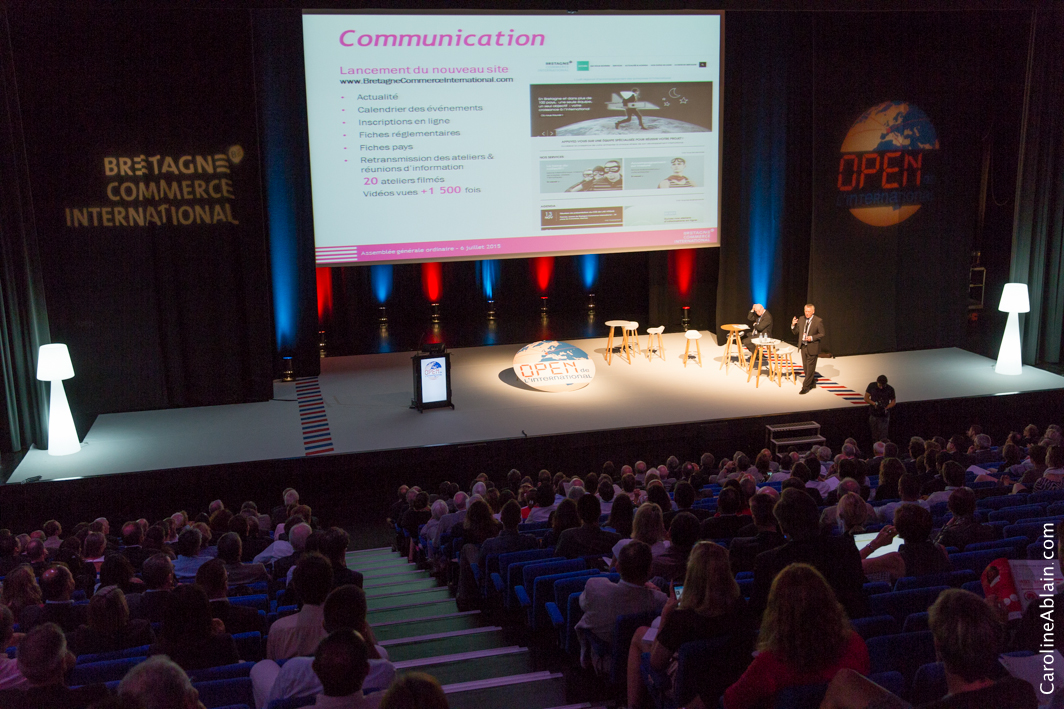 L'Open de l'international 2015, organisé par Bretagne Commerce International